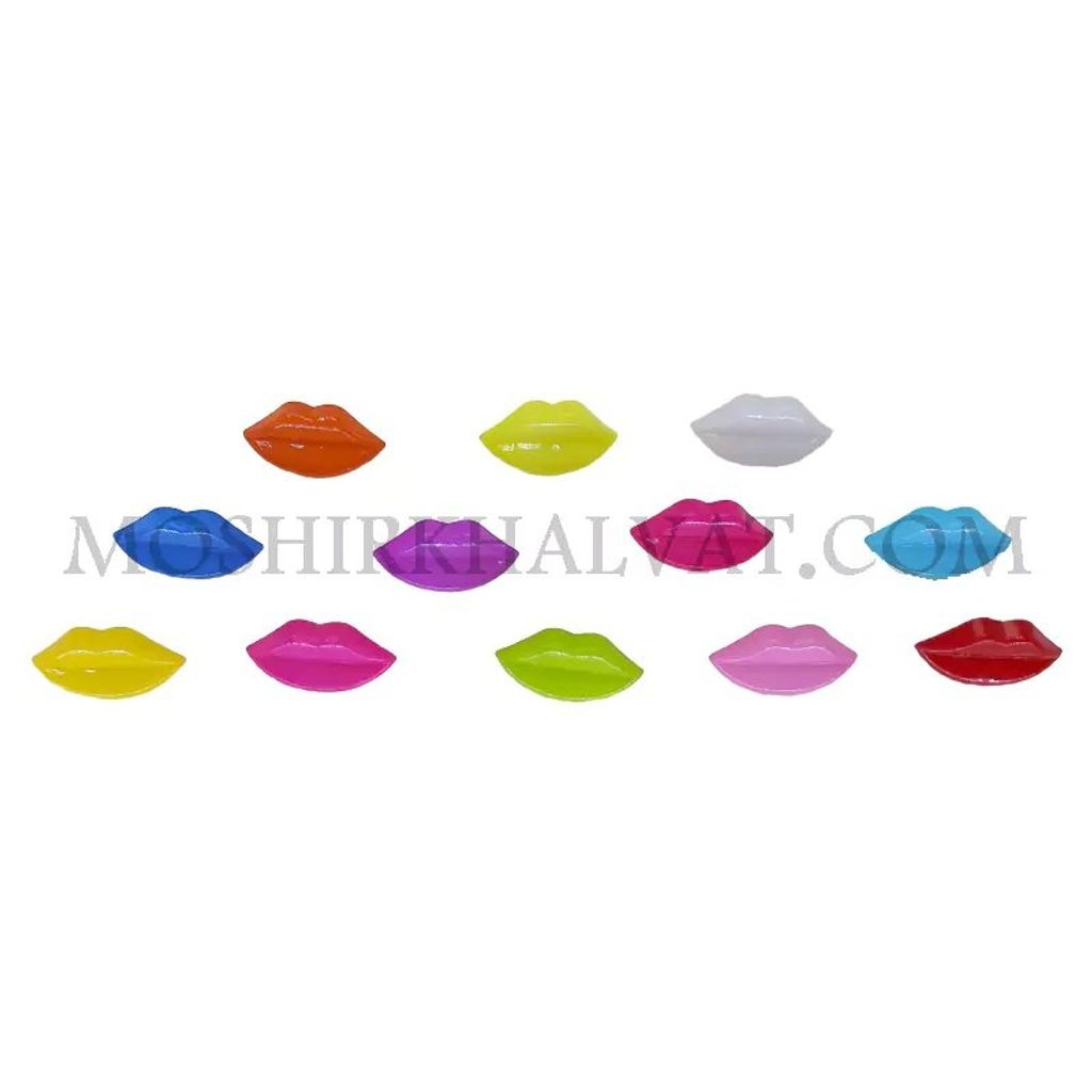 خرید آنلاین دکمه مدل لب بسته 12 عددی