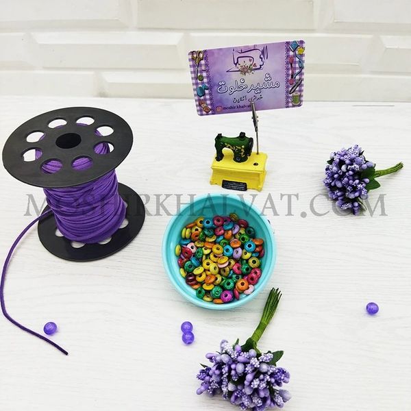 مهره پلاستیکی عدسی بسته 100 عددی