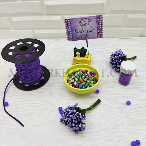 مهره پلاستیکی گندمی بسته 100 عددی