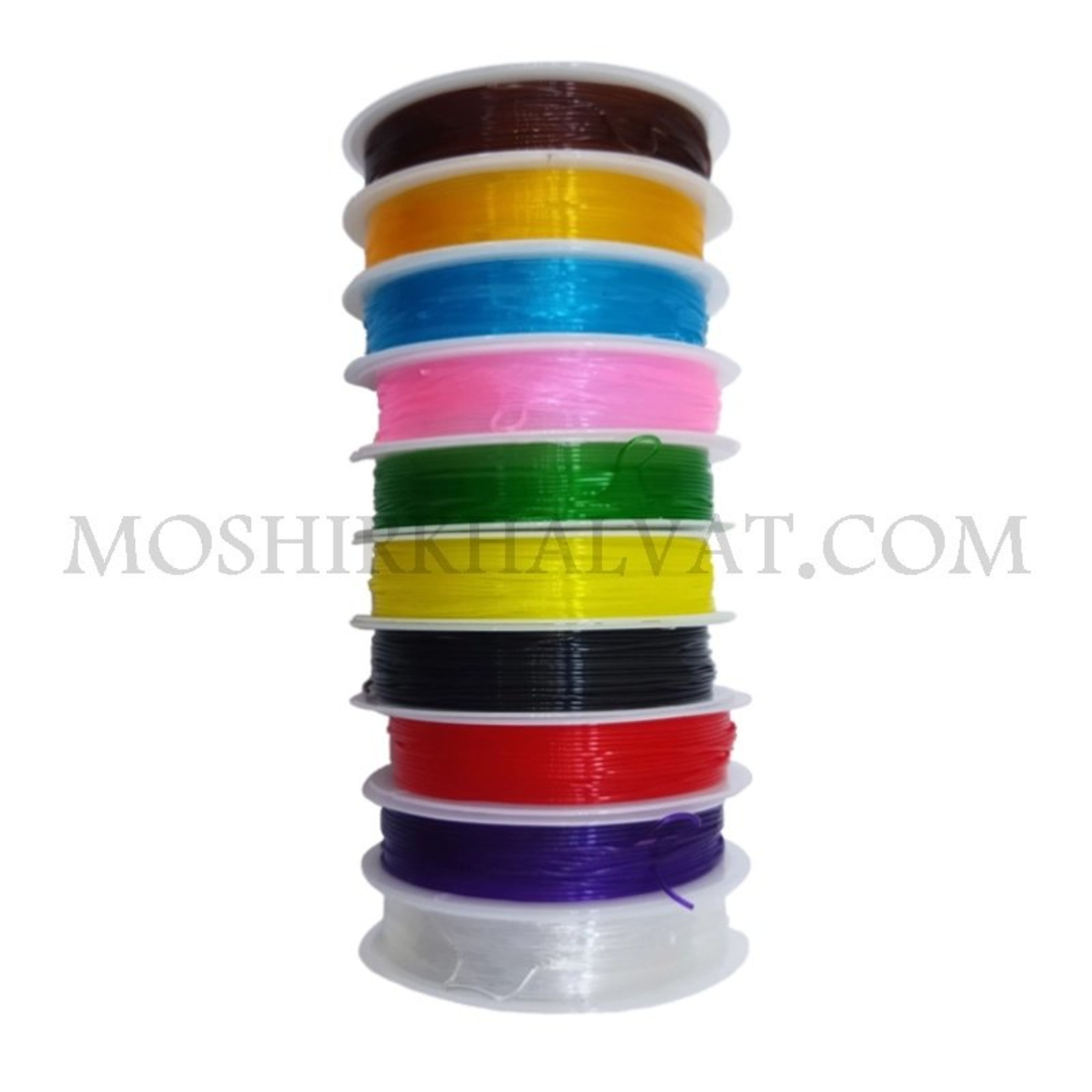 خرید اینترنتی کش دستبند رنگی بسته 10 رنگ