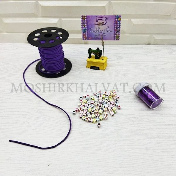 مهره دستبند مدل حروف الفبا