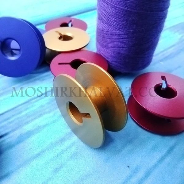 ماسوره چرخ صنعتی رنگی بسته 10 عددی