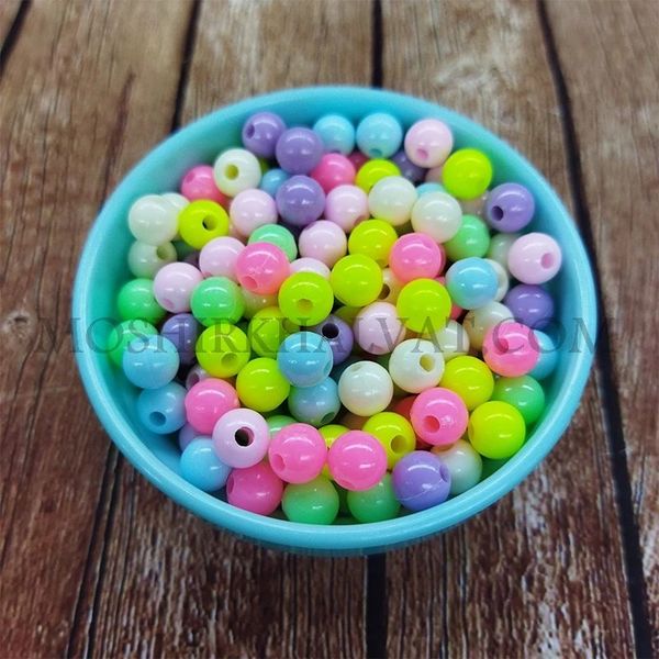 مهره دستبند پلاستیکی پاستیلی بسته 100 عددی