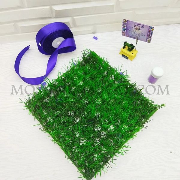 سبزه پلاستیکی گندمی