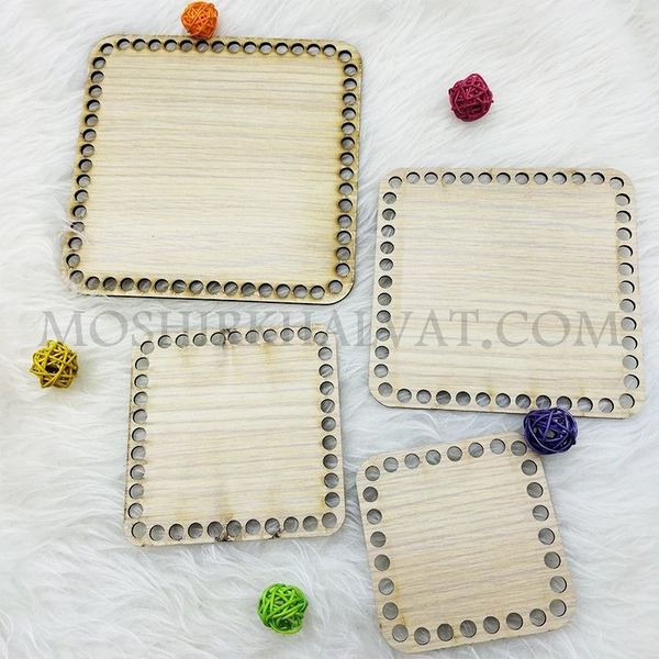 کفی تریکو مربعی