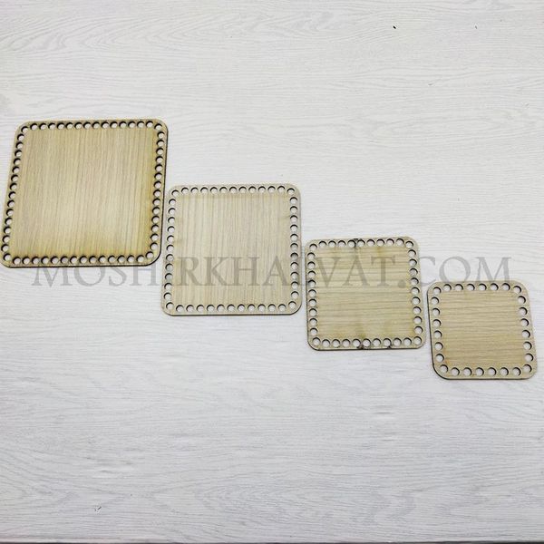 کفی تریکو مربعی