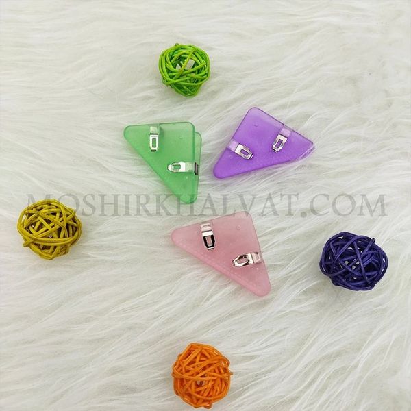 گیره پارچه مثلثی بسته 10 عددی