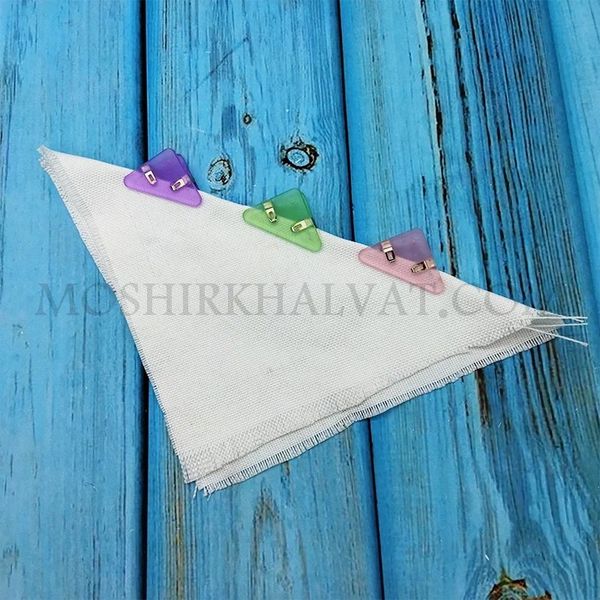 گیره پارچه مثلثی بسته 10 عددی