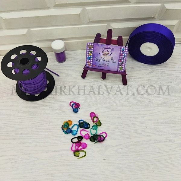 سنجاق نشانه گذار بافتنی بسته 20 عددی