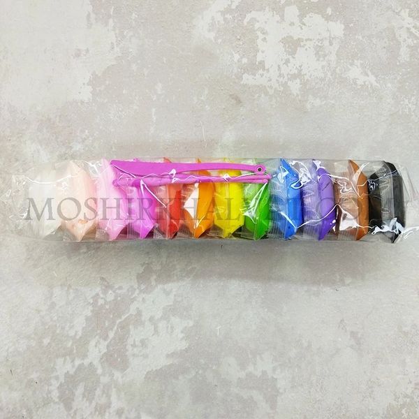 خمیر کلی 12 رنگ