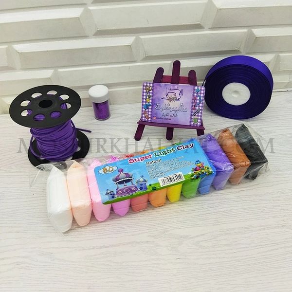 خمیر کلی 12 رنگ