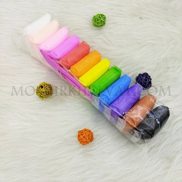 خمیر کلی 12 رنگ