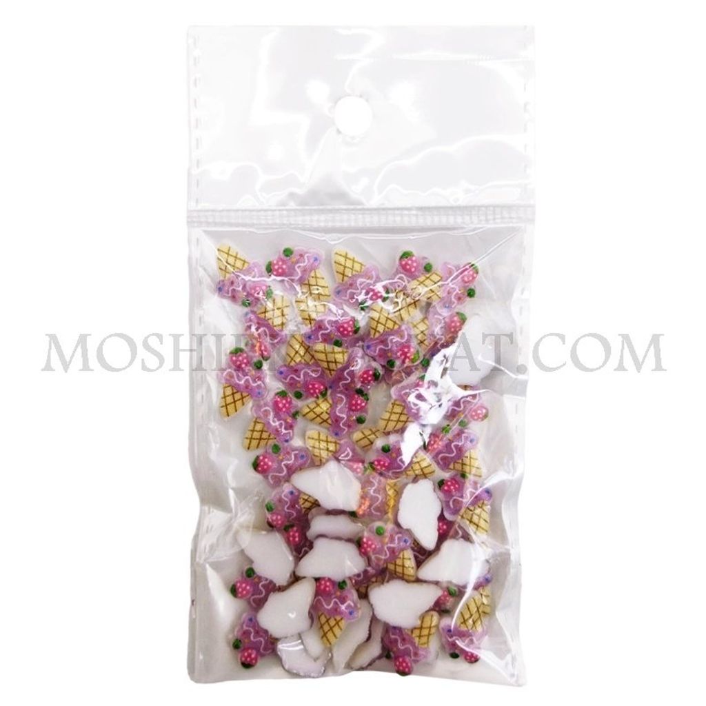 فروش اینترنتی پیکسل شیشه ای مدل بستنی قیفی بسته 10 عددی