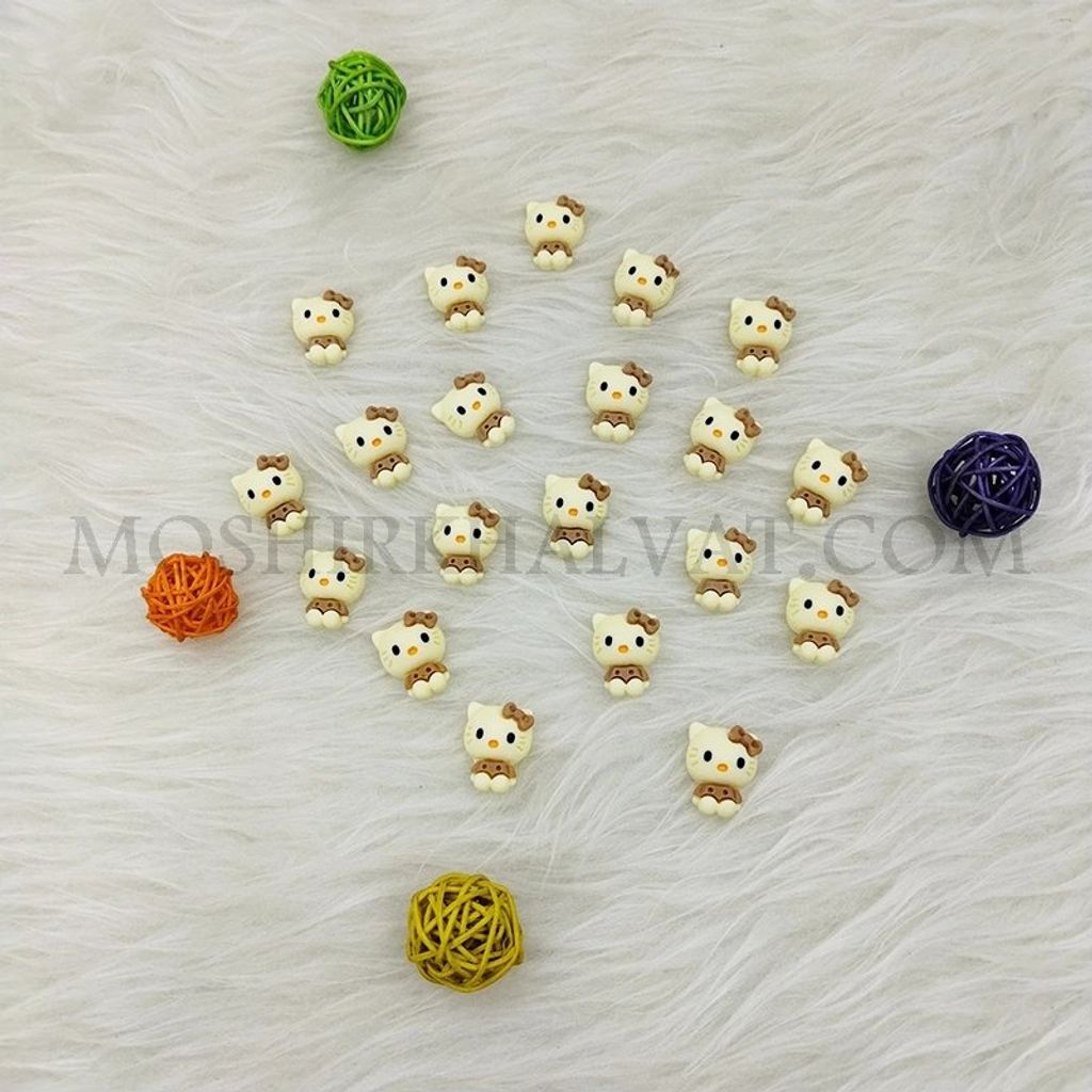 خرید اینترنتی پیکسل خمیری مدل کیتی بسته 10 عددی