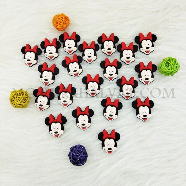 پیکسل سیلیکونی مدل میکی موس بسته 10 عددی