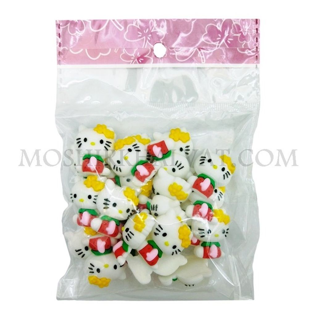 فروش اینترنتی پیکسل سیلیکونی مدل کیتی بسته 10 عددی