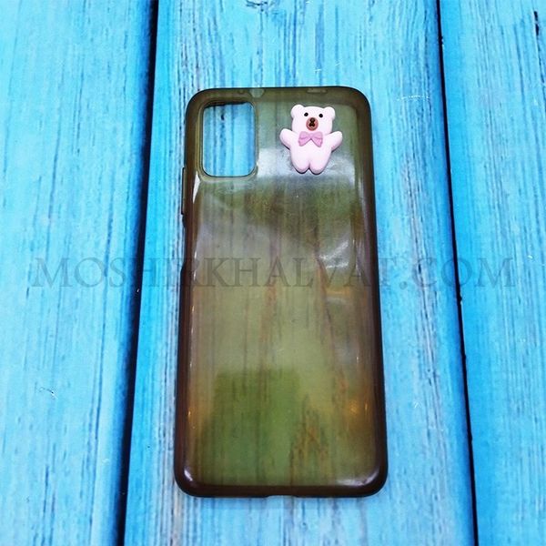 پیکسل سیلیکونی خرس صورتی بسته 10 عددی