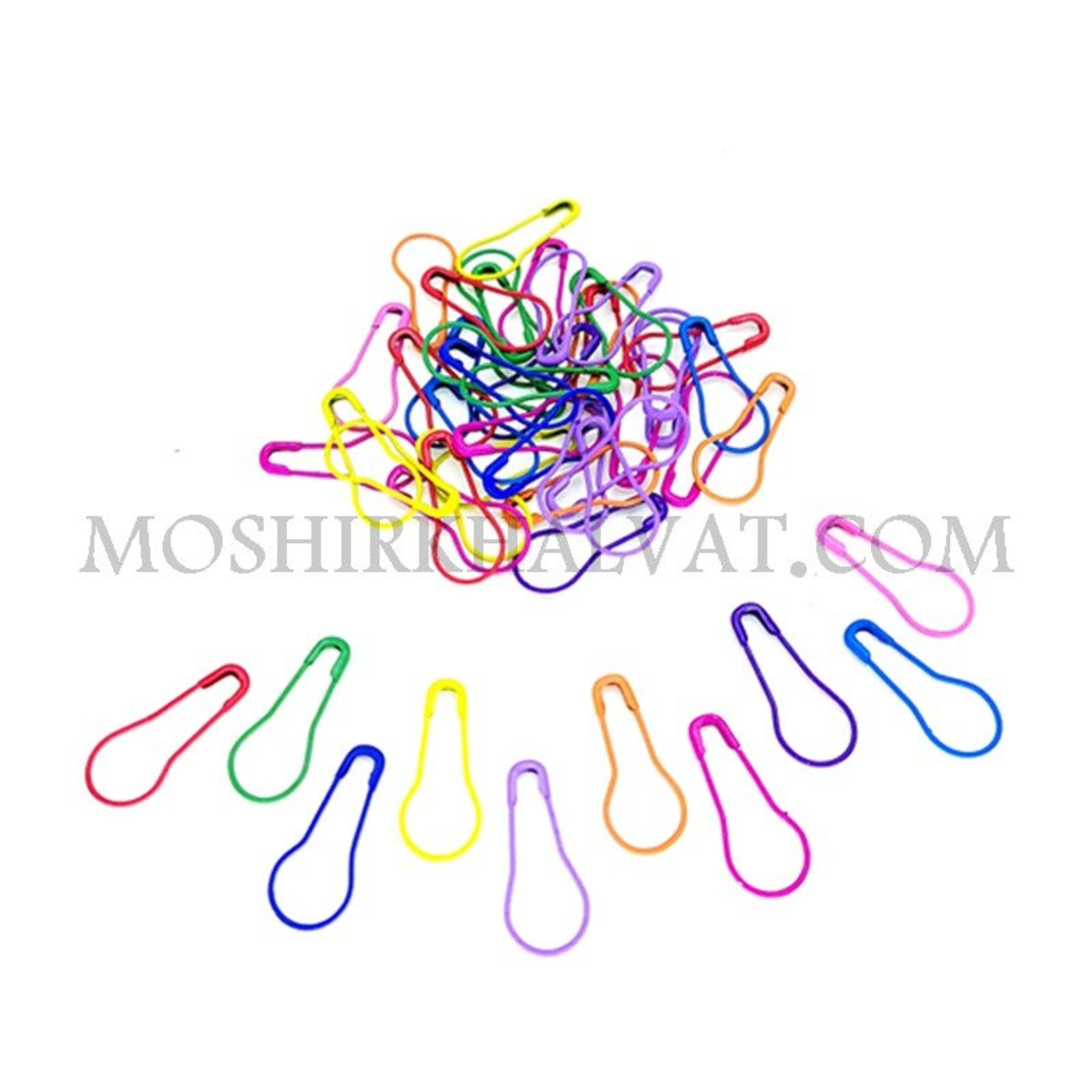 خرید اینترنتی سنجاق قفلی گلابی رنگی
