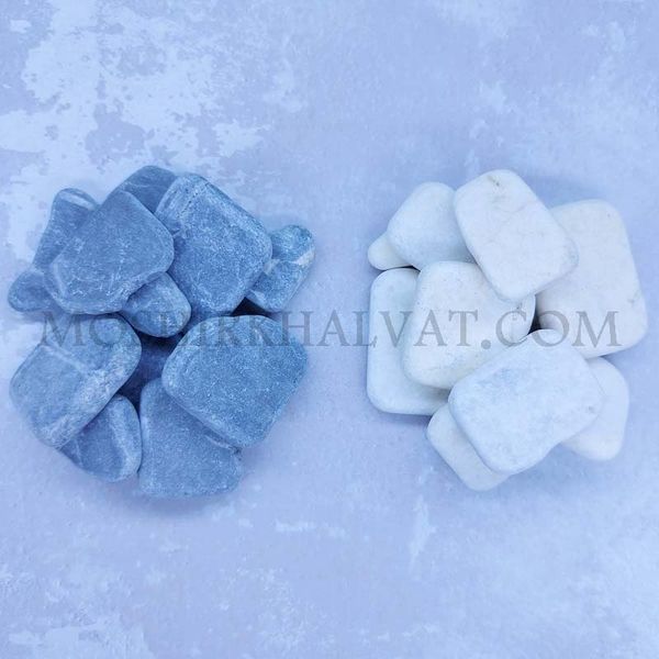 سنگ تزیینی مربعی بسته نیم کیلویی