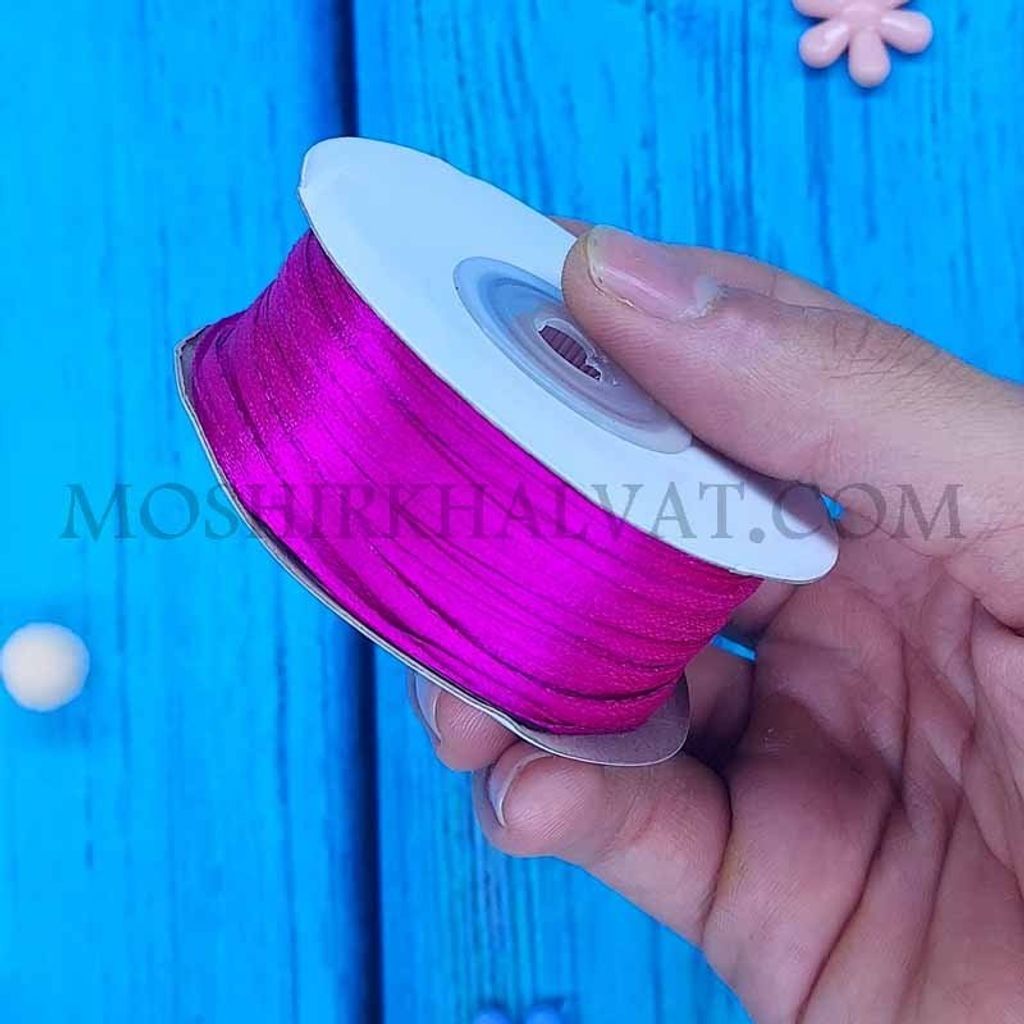 خرید آنلاین روبان ساتن 3 میل