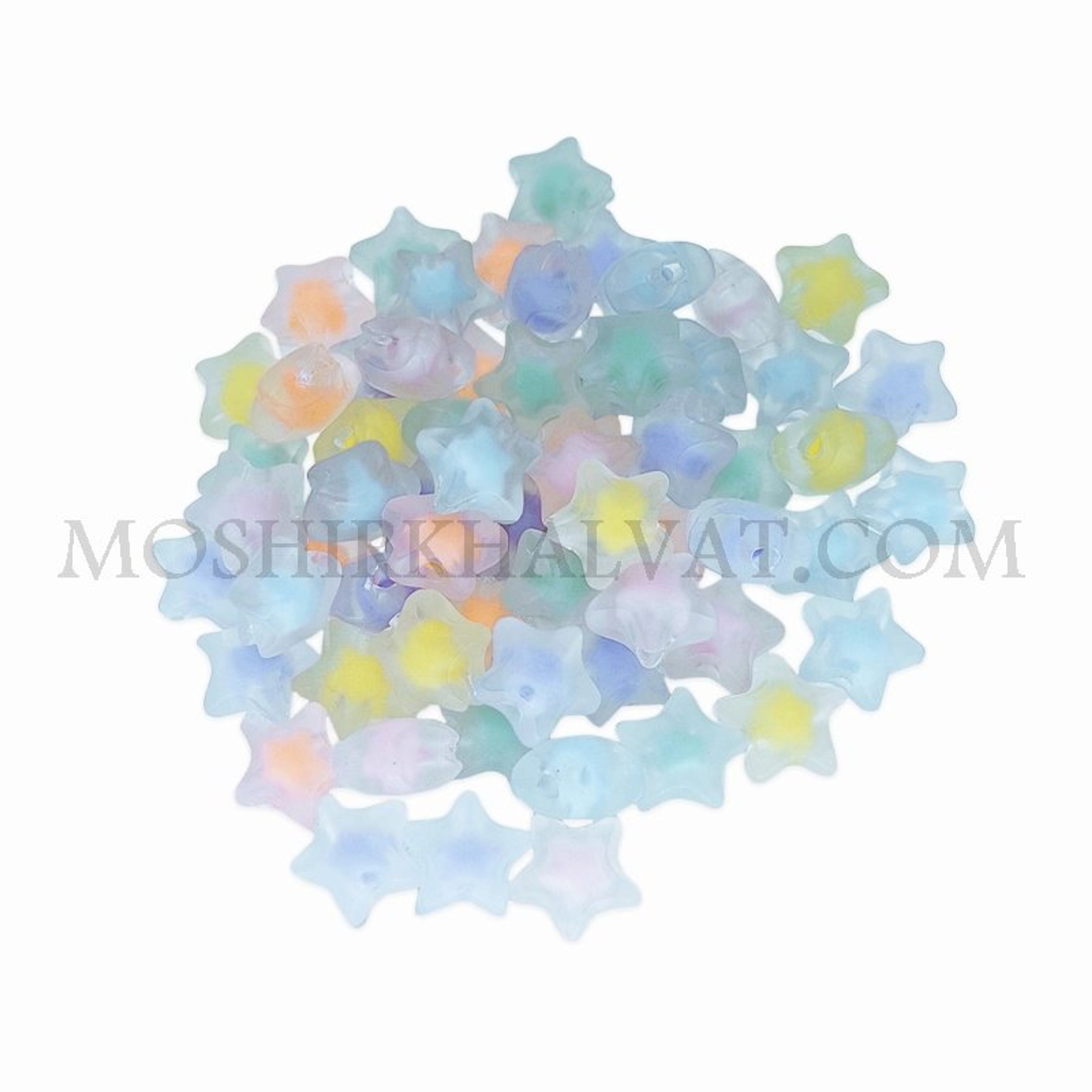 فروش اینترنتی مهره دستبند مدل ستاره یخی ریز کد 13781