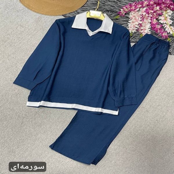 ست تونیک و شلوار مدل سمانه کد 13971