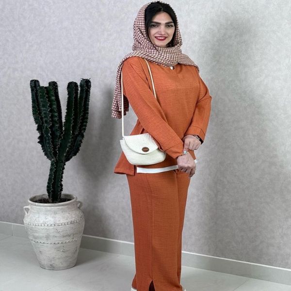 ست تونیک و شلوار مدل سمانه کد 13971
