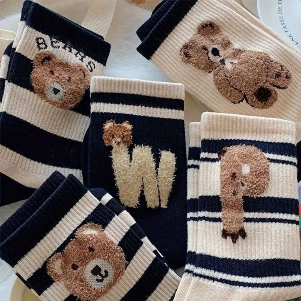 قیمت ارزان جوراب ساقدار زنانه طرح تدی