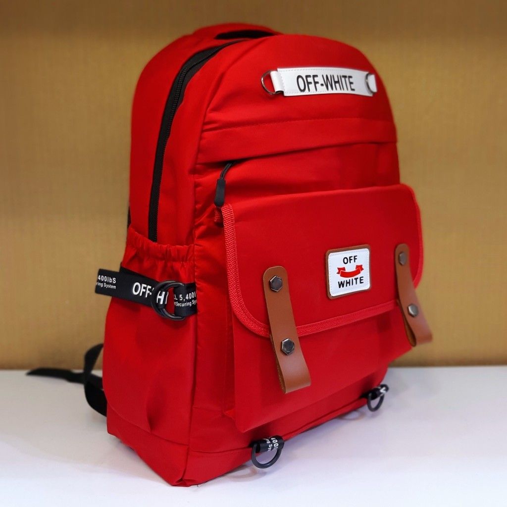 خرید اینترنتی کوله پشتی off white قرمز