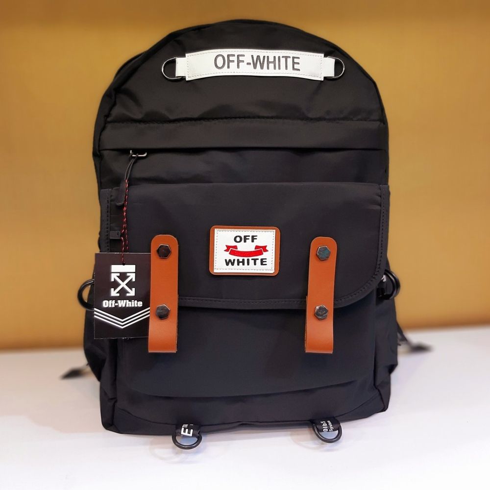 فروش اینترنتی کوله پشتی off white مشکی