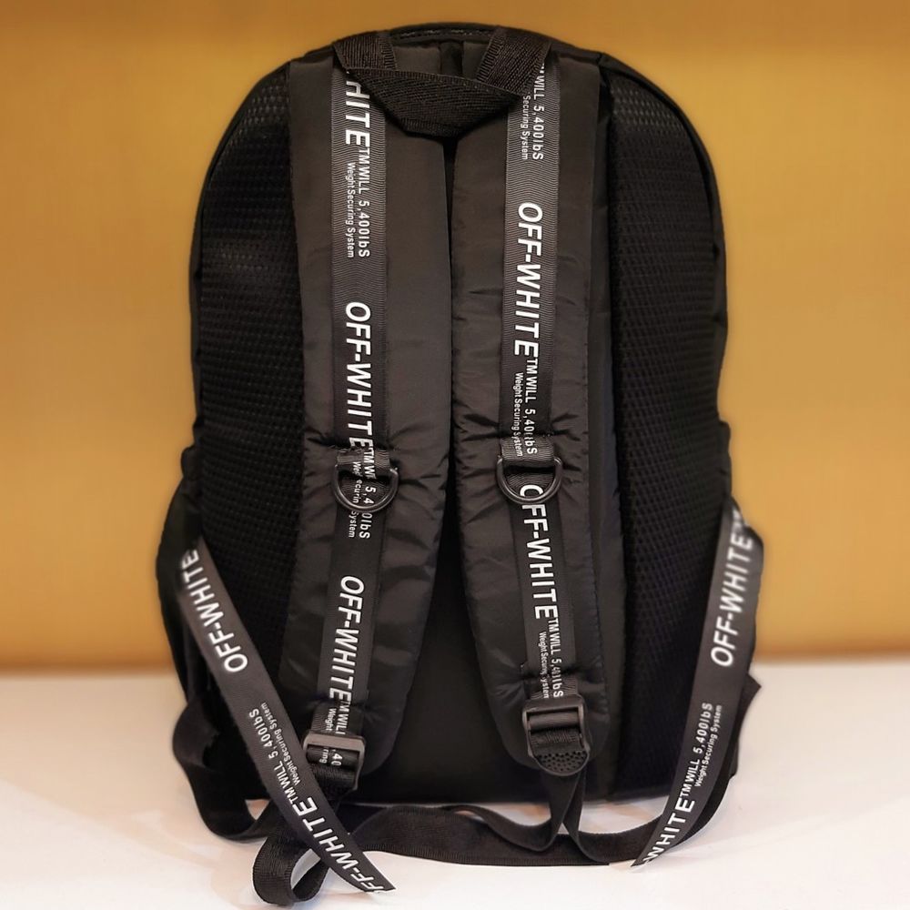 فروش اینترنتی کوله پشتی off white مشکی