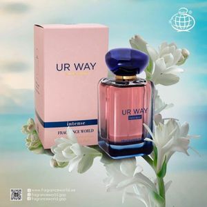 ادکلن UR WAY INTENSE FRAGRANCE WORLD  ادکلن مای وی اینتنس فرگرانس ورد