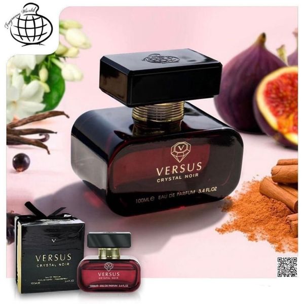 ادکلن VERSUS CRYSTAL NOIR FRAGRANCE ورساچه برایت کریستال فرگرانس