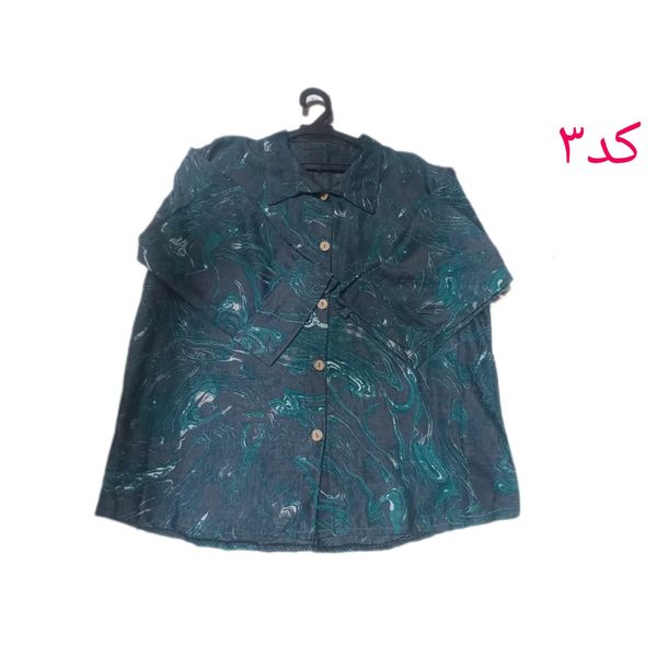 مانتو  ویسکوز کج راه.استین پاکتی