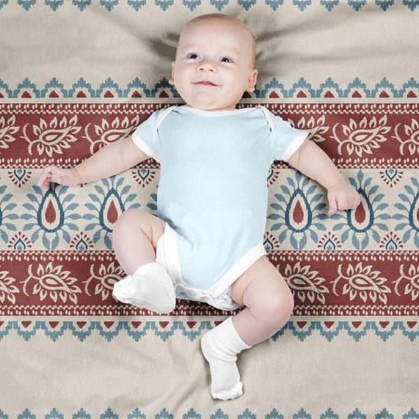 پارچه ملحفه مدل مخمل طرح اسلیمی ایرانی کد 5012713