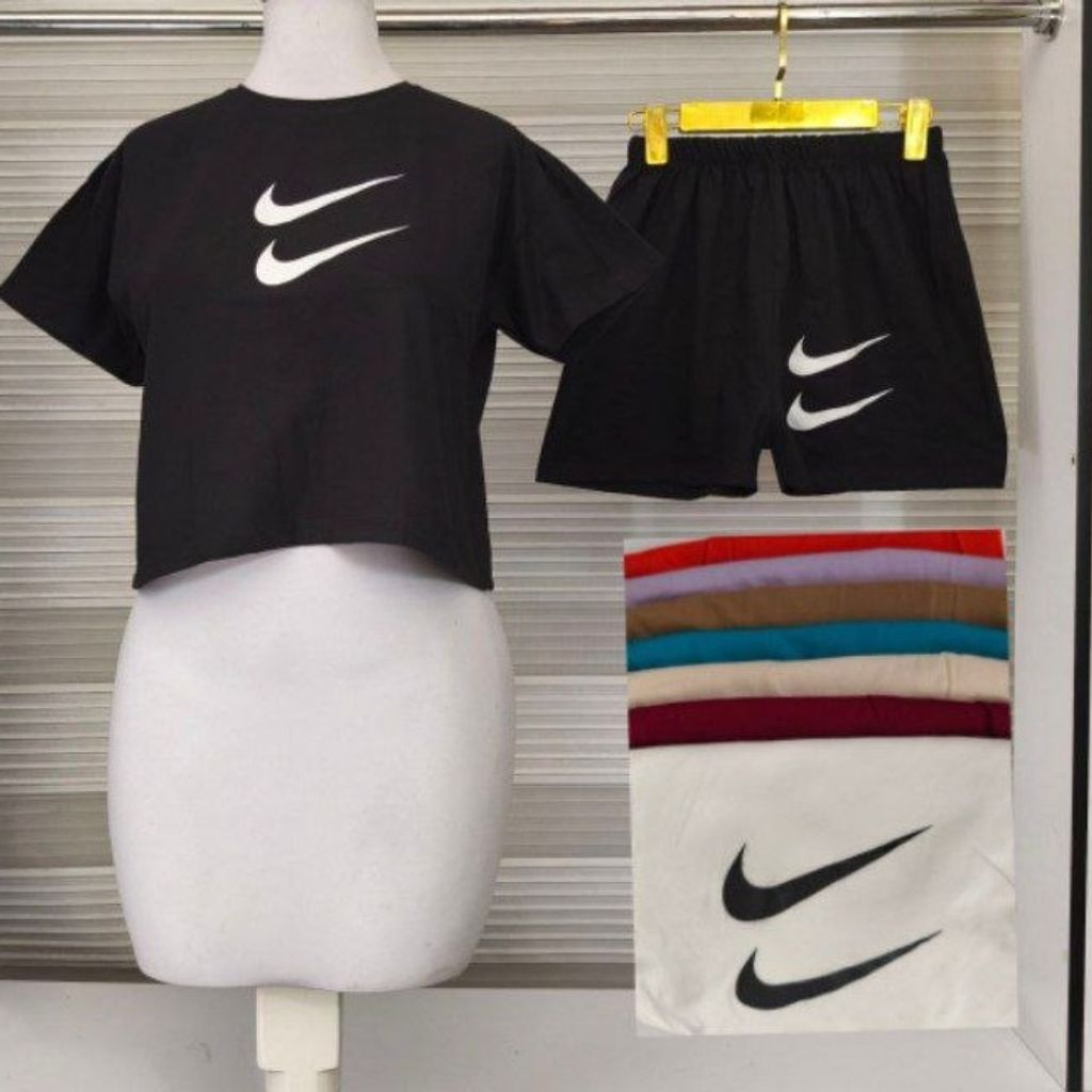 خرید اینترنتی ست تیشرت وشورتک مخ پنبه