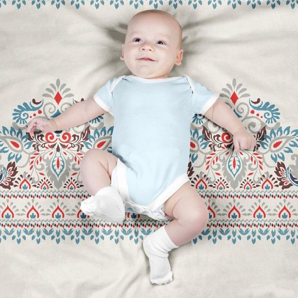 پارچه ملحفه مدل مخمل طرح اسلیمی ایرانی کد 5012717