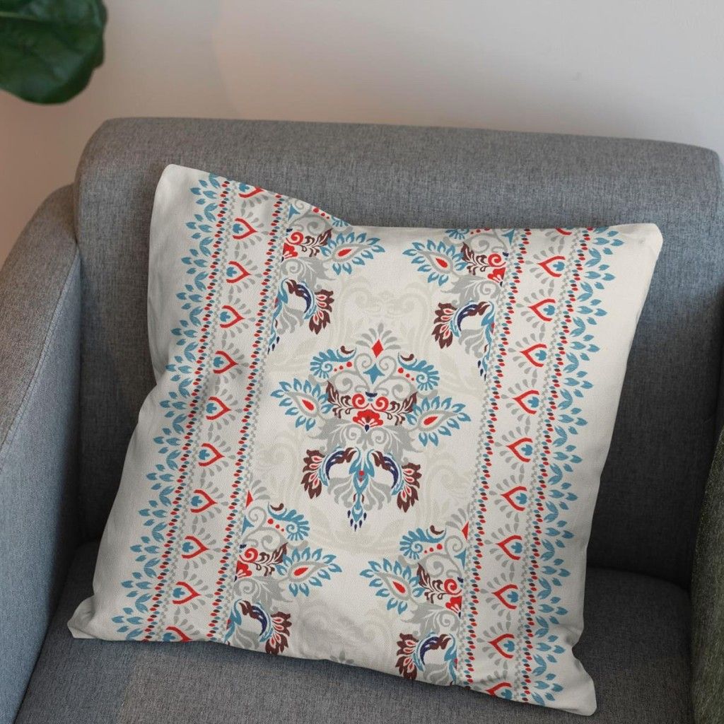 فروش اینترنتی پارچه ملحفه پارچه باما مدل مخمل طرح هنر ایرانی کد 5012718