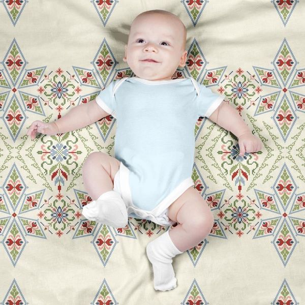 پارچه ملحفه مدل مخمل طرح اسلیمی کد 5012721