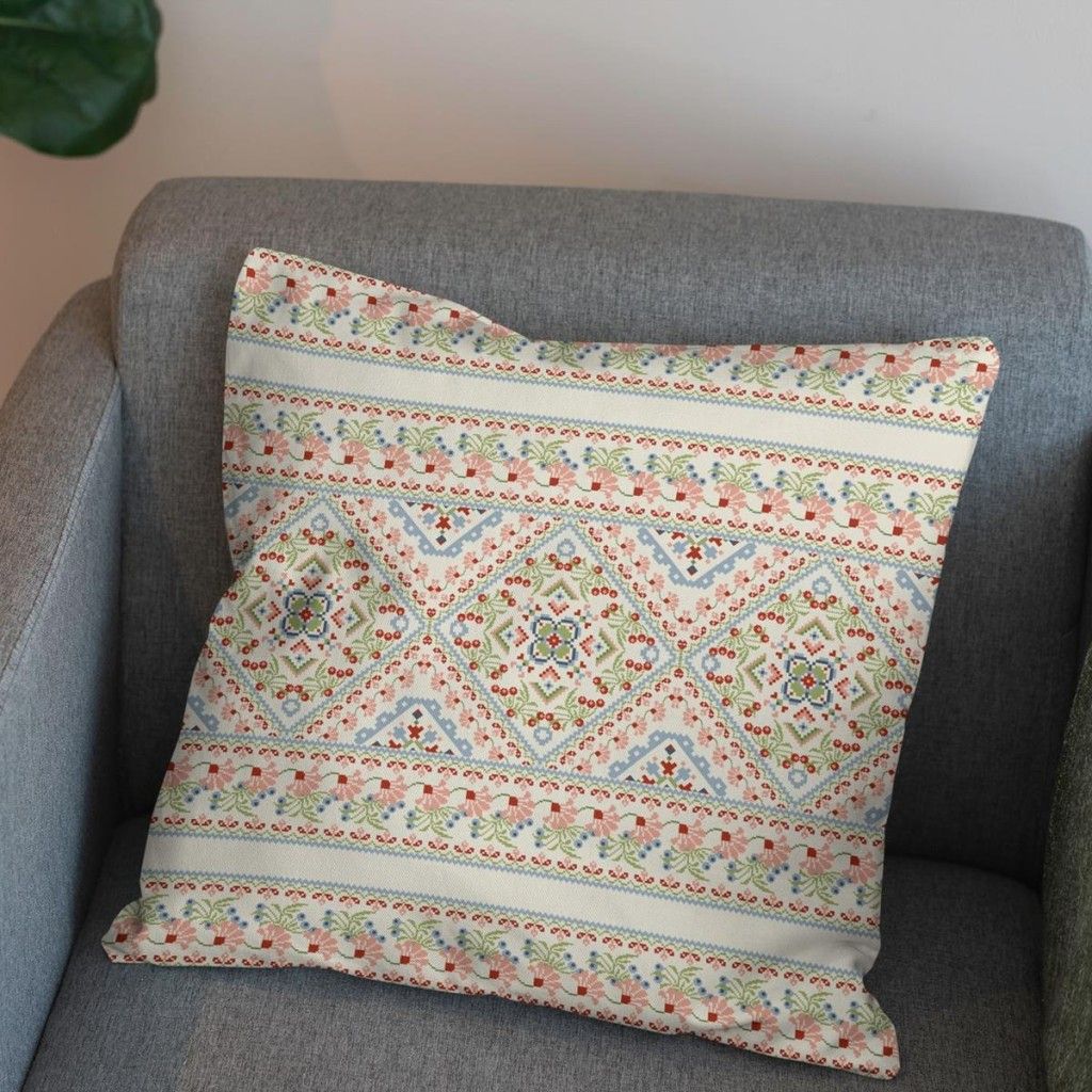 خرید آنلاین پارچه ملحفه پارچه باما مدل مخمل طرح سنتی کد 5012722