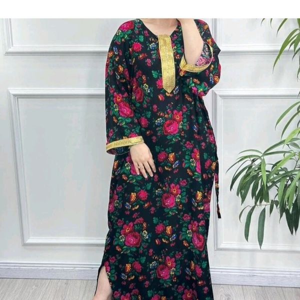ساحلی زنانه پیراهن بلند نخ ترکمنستان اورجینال فری سایز