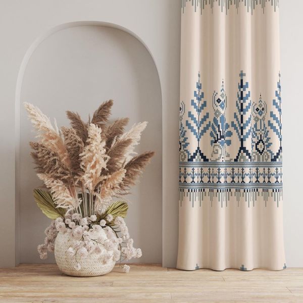 پارچه ملحفه مدل مخمل طرح اسلیمی ایرانی کد 5012725