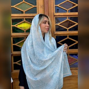 خرید اینترنتی شال نخی تابستانه مدل دیور کد 15035
