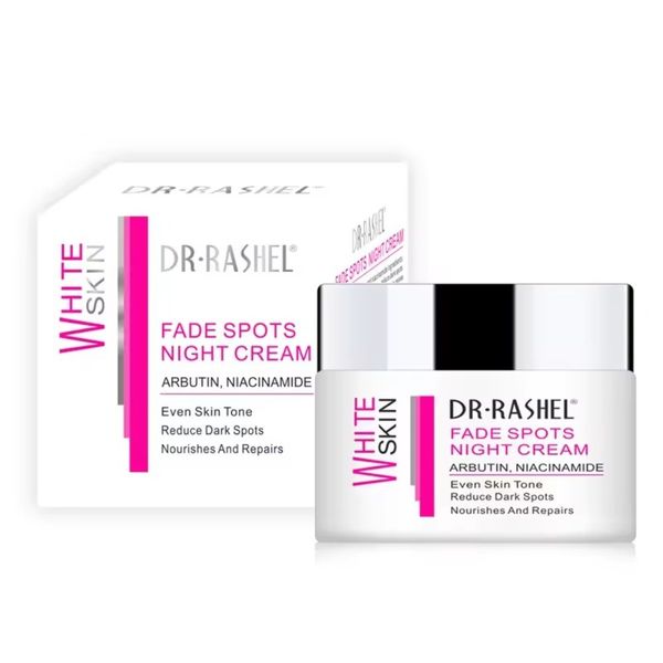 کرم شب ضد لک وایت اسکین دکتر راشل وزن 50 گرم DR.RASHEL Fade Spots night cream