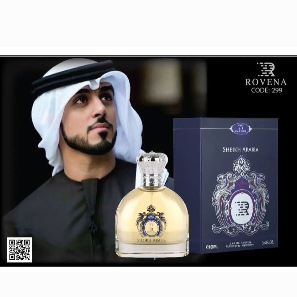 خرید آنلاین ادکلن SHEIKH ARABIA 77 ROVENA روونا شیخ 77 مردانه