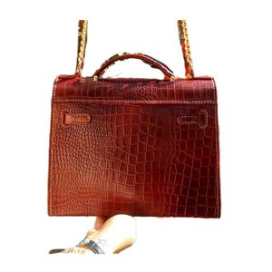 خرید اینترنتی کیف زنانه مدل هرمس شیک و خاص با چرم طبیعی(دستدوز)