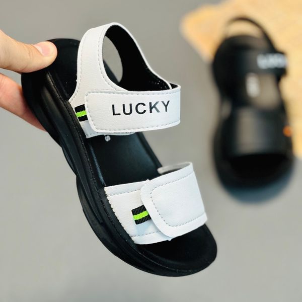 صندل بچگانه اسپرت دو چسب برند LuckyKids کد 013003