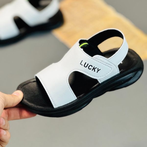 صندل بچگانه اسپرت دو چسب برند LuckyKids کد 013003