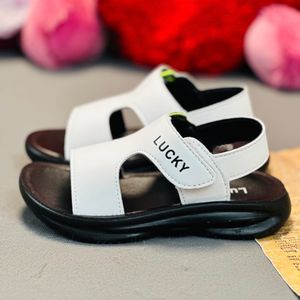 خرید اینترنتی قیمت صندل بچگانه اسپرت دو چسب برند LuckyKids کد 013003