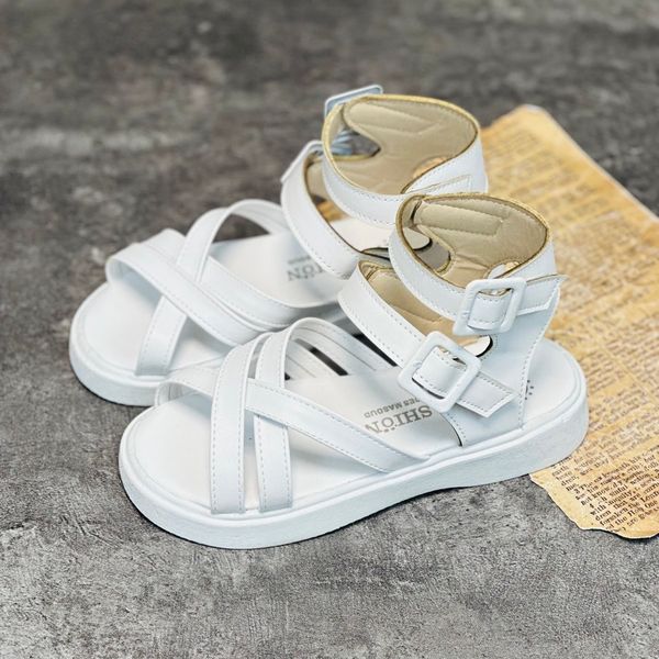 صندل دخترانه طرح گلادیاتور کد 030601